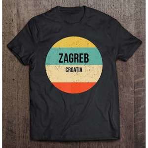 Zagreb City Croatia Unisex T Shirt